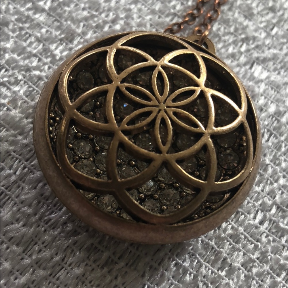 Long chain necklace